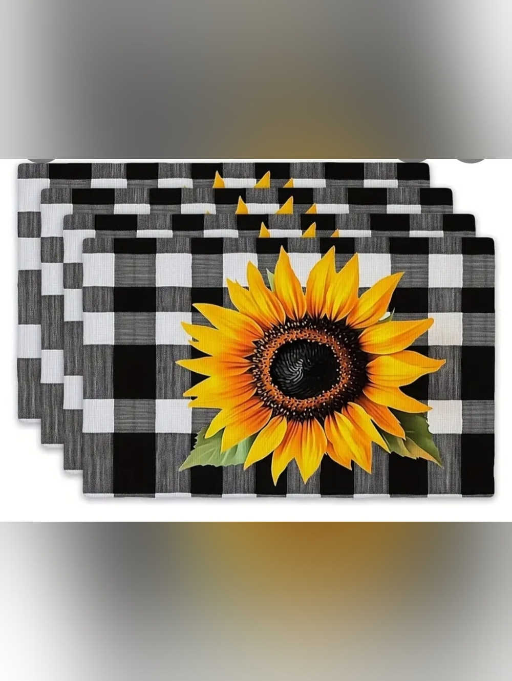 4 Spring And Summer Placemats